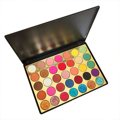 35 Colors High Pigment Private Label Custom Logo Eyeshadow Palette