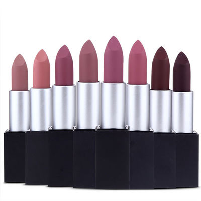 8 Color Semi Matte Lipstick