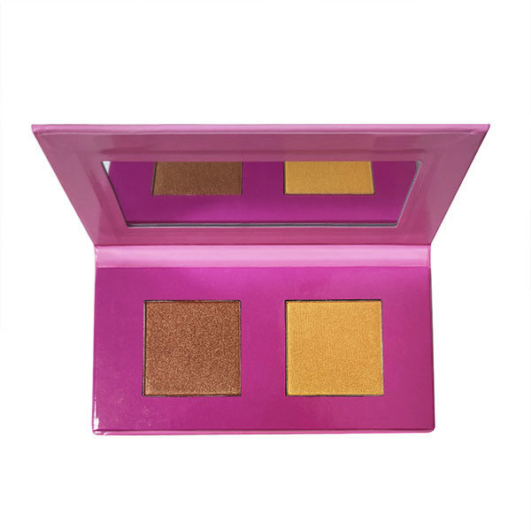 New arrival 2 Colors Vegan Bronze Pressed Contour And Highlighter