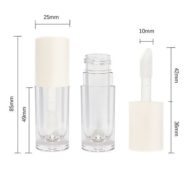 7ml Ladies Face Makeup 10ml Empty Lip Gloss Tube Containers