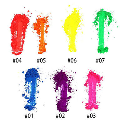 Hot 7 Colors Loose Single Glitter Powder Eye Shadow Neon Pigment Eyeshadow
